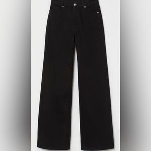 NWT H&M high waisted black jeans 6